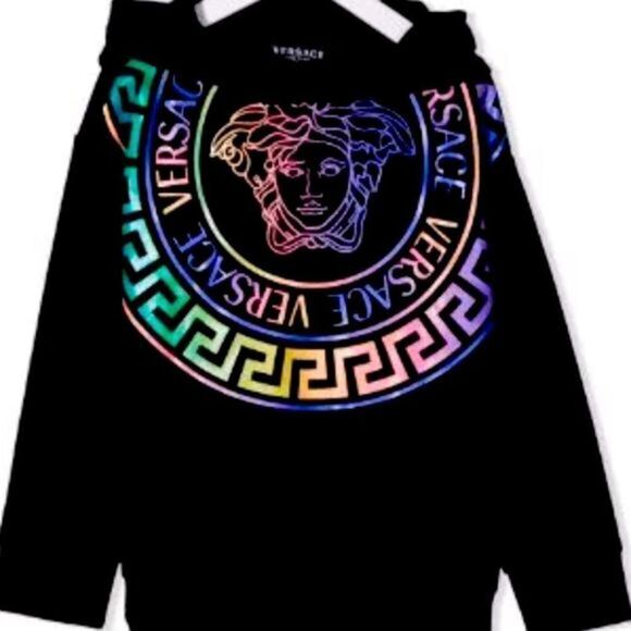 Versace Other - Versace Girls Hoodie Medusa Greca Logo size 10 girls
